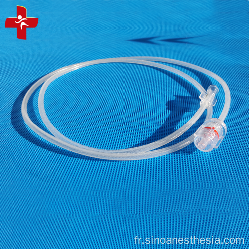 Tube prolongateur médical haute pression en PVC